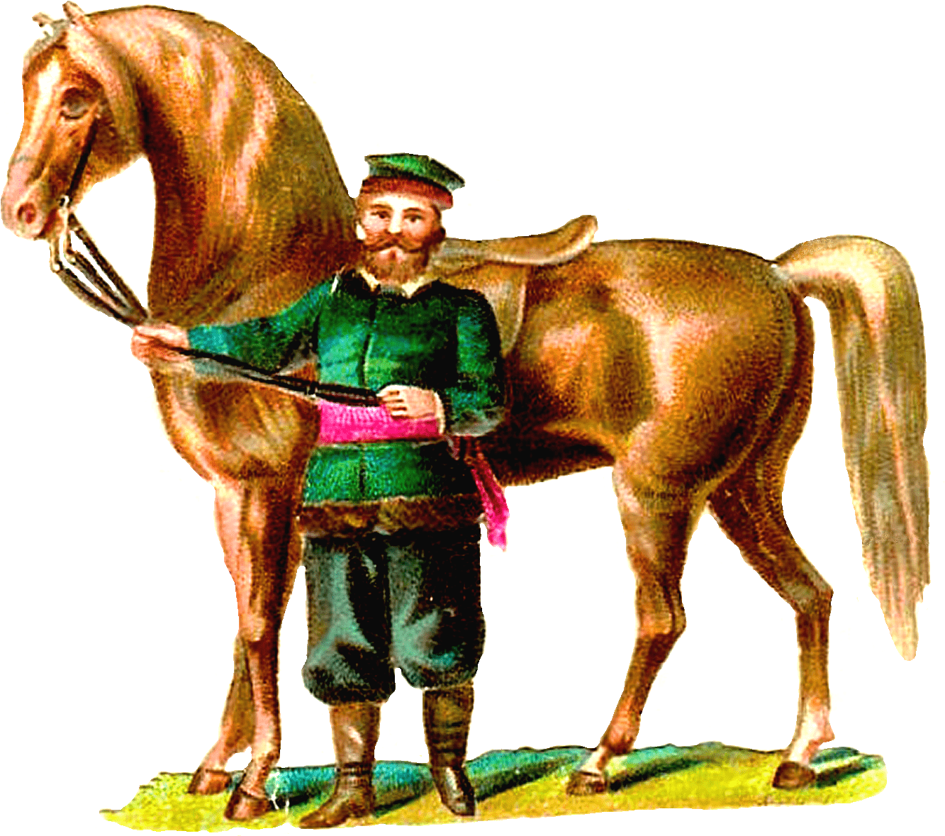 Vintage Horse And Rider Transparent Png Sticker - Horse Transparent PNG - 1500x1360 - Free Download on - Horse Transparent PNG Free Download