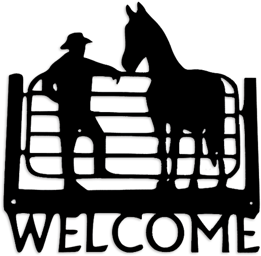 Cowboy With Horse At Fence - Farmer And Cow Silhouette Transparent PNG - 768x620 - Free Download on - Horse Transparent PNG Free Download