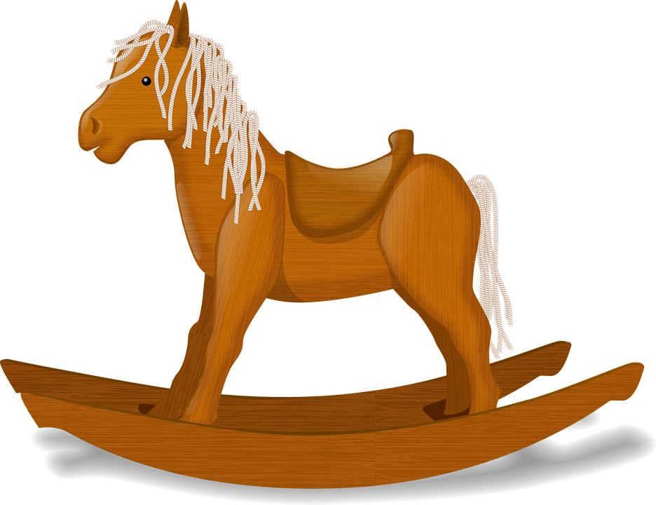 Wood Bridge Cliparts 26, - Rocking Horse Clip Art - Free Transparent PNG Clipart Images Download. - Horse Transparent PNG Free Download