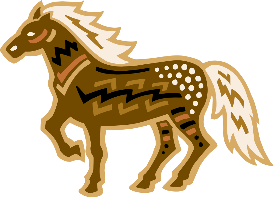 Horse Clipart, Vector Clip Art Online, Royalty Free - Gambar Kartun Hewan Kuda - Free Transparent PNG Clipart Images Download. - Horse Transparent PNG Free Download
