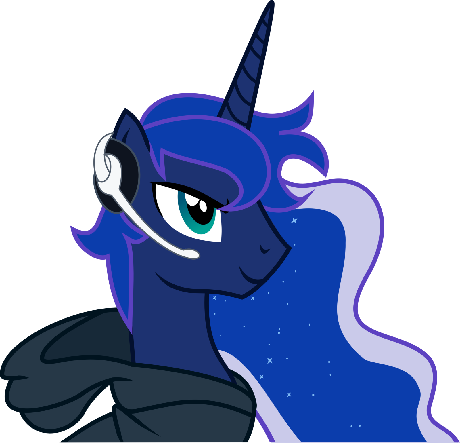 Princess Luna Princess Celestia Artemis Mammal Fictional - Luna Princess Of The Night - Free Transparent PNG Clipart Images Download. - Horse Transparent PNG Free Download
