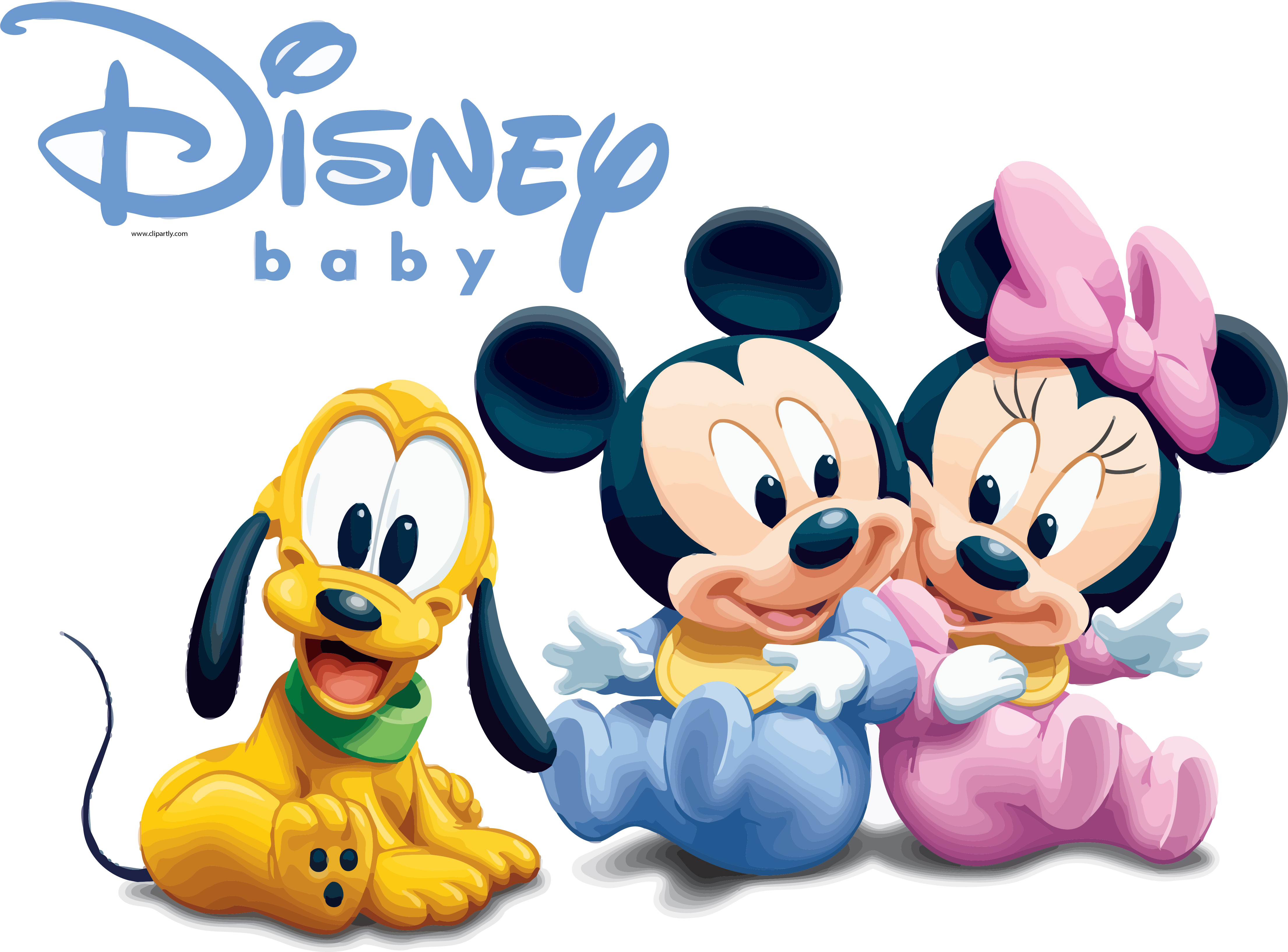 Disney Clipart Wallpaper - Baby Mickey And Minnie Mouse Png Transparent PNG - 4420x3268 - Free Download on - Mouse Transparent PNG Free Download