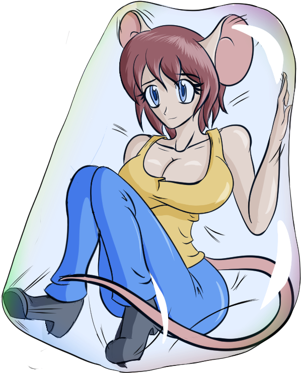 Chelsea Mouse Girl By Scarlett-nova - Mouse Girl - Free Transparent PNG Clipart Images Download. - Mouse Transparent PNG Free Download