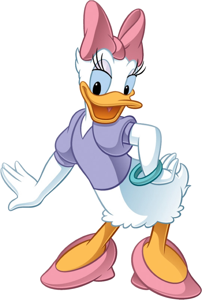 Graphic Transparent Library Duck Png Images All Hd - Girl Duck From Mickey Mouse Transparent PNG - 1000x1000 - Free Download on - Mouse Transparent PNG Free Download
