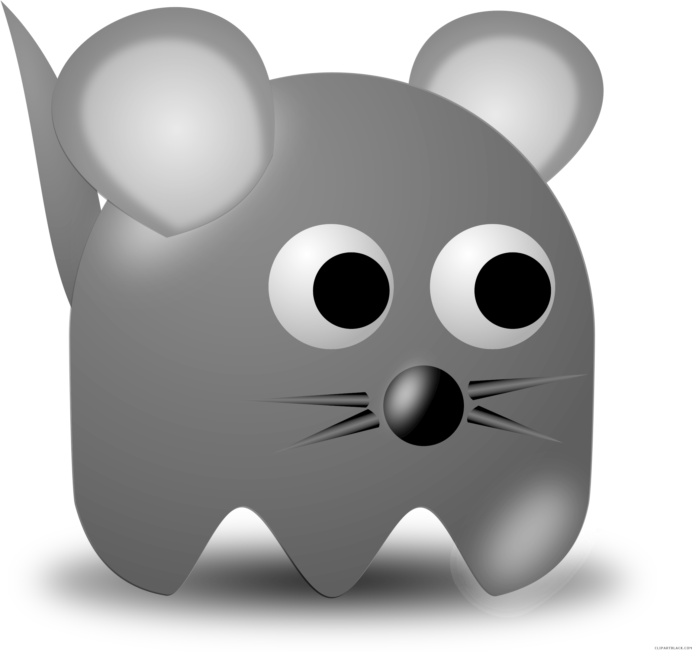 Black Mouse Animal Free Black White Clipart Images - Bad Guy Transparent Cartoon - Free Transparent PNG Clipart Images Download. - Mouse Transparent PNG Free Download
