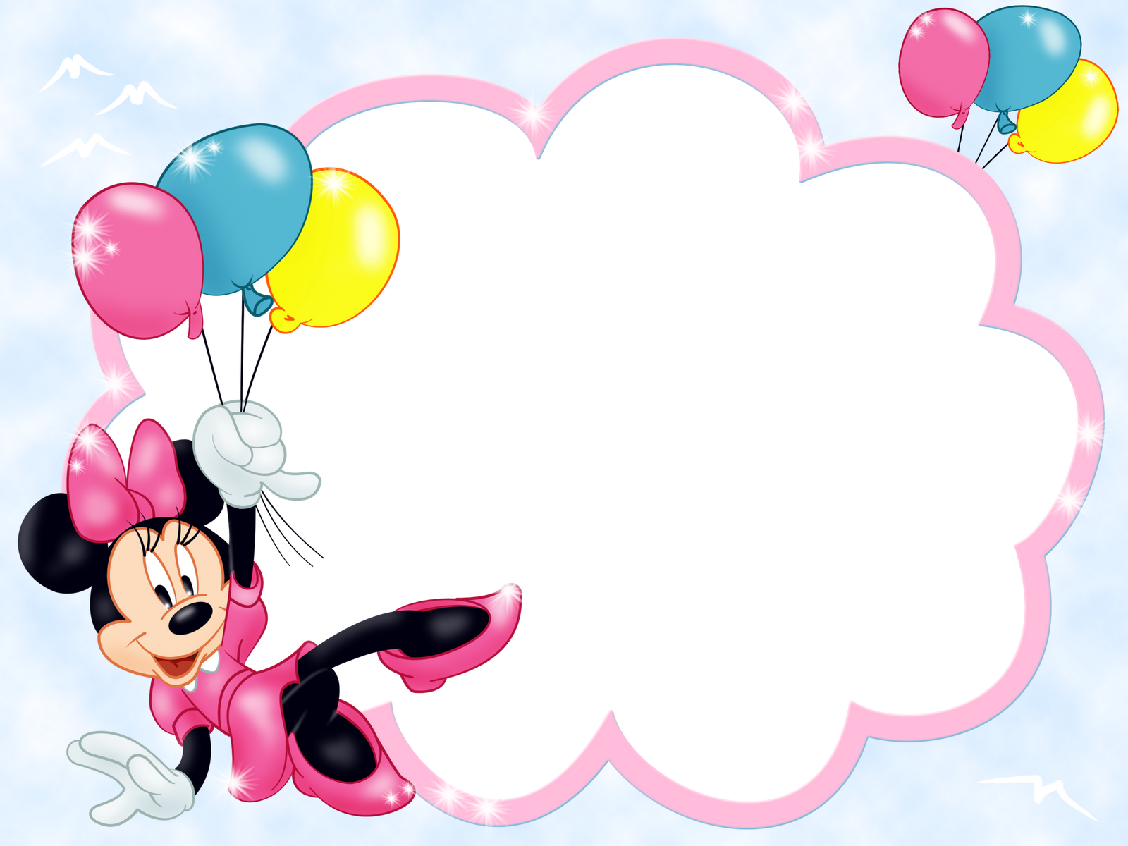 Png Royalty Free Stock Kids Transparent Frame With - Marcos De Minnie Mouse Transparent PNG - 1600x1200 - Free Download on - Mouse Transparent PNG Free Download