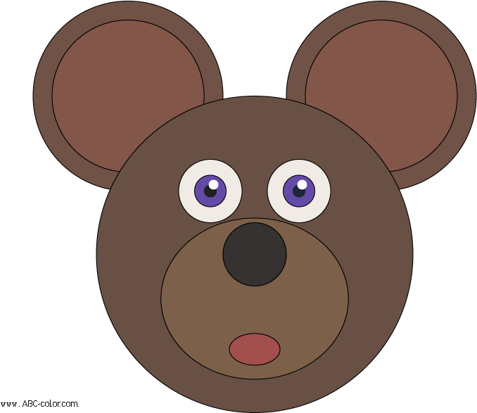 Mouse Clipart Face Mask - Рисунок Из Кругов - Free Transparent PNG Clipart Images Download. - Mouse Transparent PNG Free Download