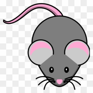Mouse Clipart Pink And Grey Mouse Clip Art At Clker - Cute Mice Clip Art - Free Transparent PNG Clipart Images Download. - Mouse Transparent PNG Free Download