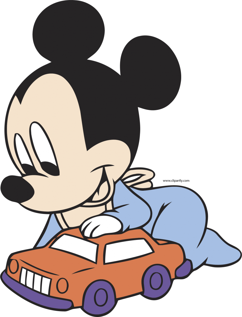 Baby Mickey Car Clipart Png - Baby Mickey Mouse Drawings Transparent PNG - 780x1024 - Free Download on - Mouse Transparent PNG Free Download