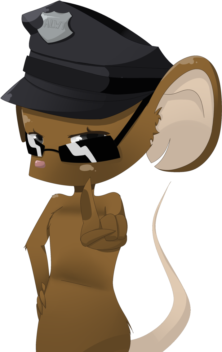 Police Mouse By Kattlinyakno Police Mouse By Kattlinyakno - Transformice Police - Free Transparent PNG Clipart Images Download. - Mouse Transparent PNG Free Download