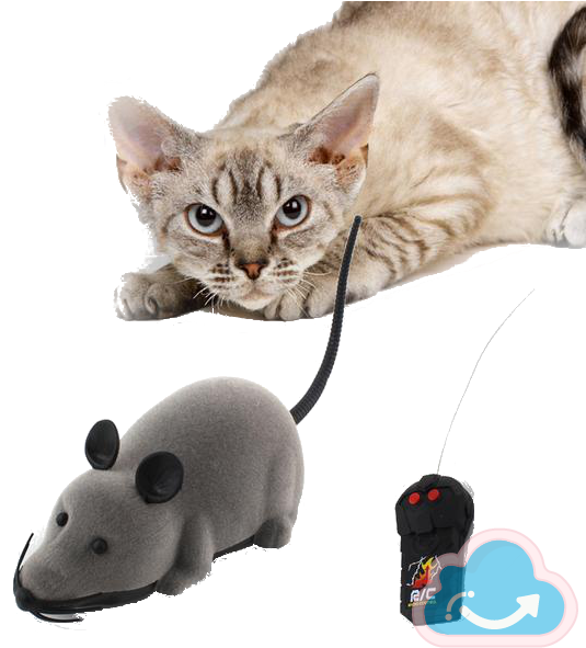 Remote Control Mouse Cat Toy - Cherry's Pet Hot Sale! 2017 New Cat Toy Wireless Remote - Free Transparent PNG Clipart Images Download. - Mouse Transparent PNG Free Download