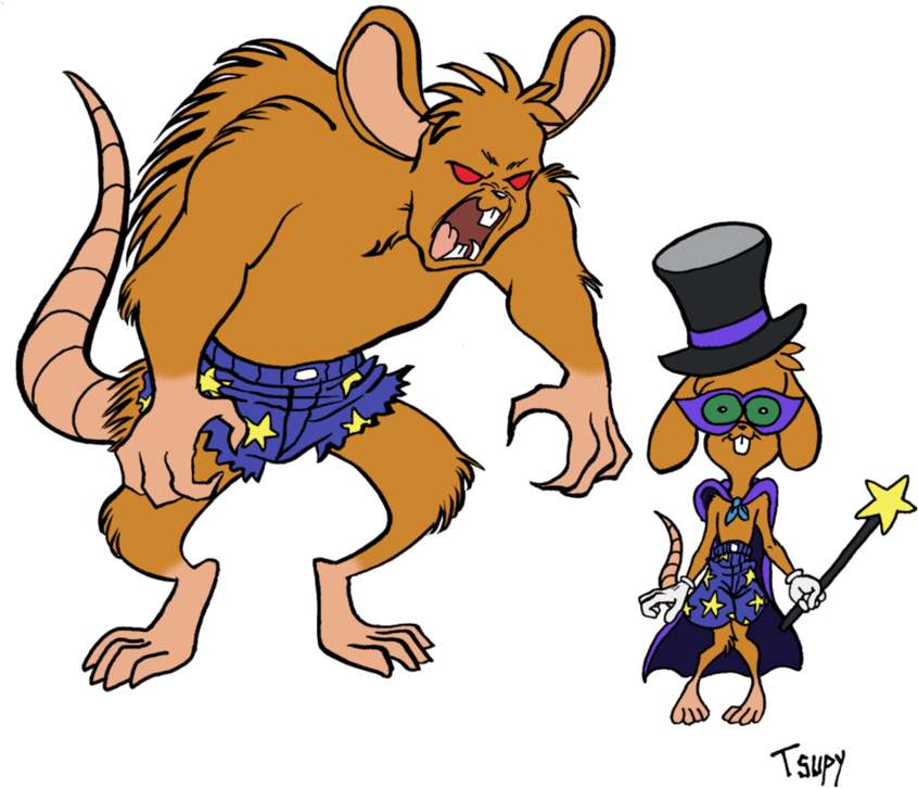 Tsupy The Mouse Magician/tsupy The Monster Rat By Tsupy - Mouse - Free Transparent PNG Clipart Images Download. - Mouse Transparent PNG Free Download