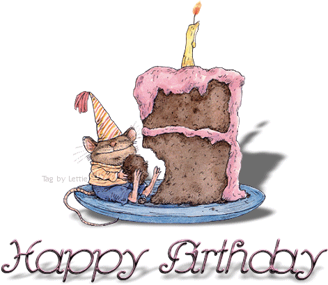 Explore Funny Birthday, Birthday Wishes, And More - Happy Birthday Mouse Gif - Free Transparent PNG Clipart Images Download. - Mouse Transparent PNG Free Download