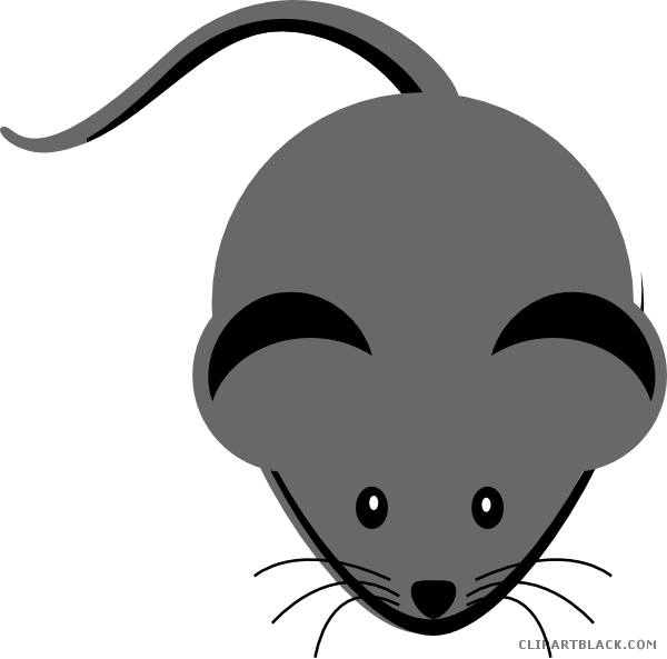 Cartoon Mouse Animal Free Black White Clipart Images - Black Mice Clip Art - Free Transparent PNG Clipart Images Download. - Mouse Transparent PNG Free Download