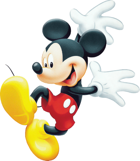 Free Png Mickey Mouse Happy Png Images Transparent - Cartoon Mickey Mouse En Png Transparent PNG - 480x553 - Free Download on - Mouse Transparent PNG Free Download