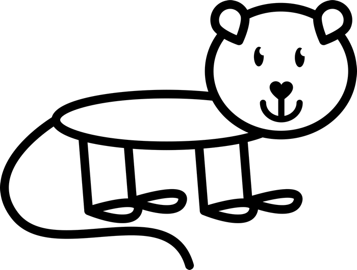 Png Royalty Free Library Mouse Outline Rubber Stamp - Png Royalty Free Library Mouse Outline Rubber Stamp - Free Transparent PNG Clipart Images Download. - Mouse Transparent PNG Free Download