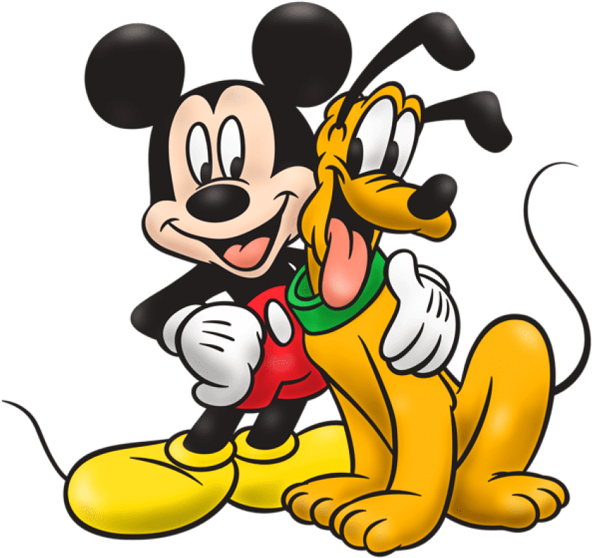 Free Png Download Mickey Mouse And Pluto Png Clipart - Mickey Mouse Y Pluto Png Transparent PNG - 850x802 - Free Download on - Mouse Transparent PNG Free Download