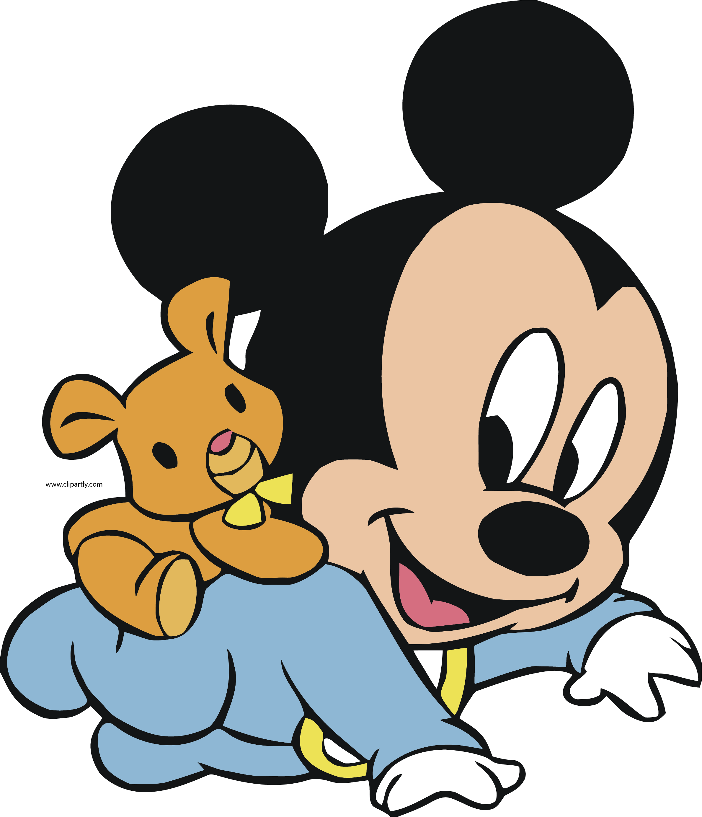 Baby Mickey Bear Clipart Png - Mickey Mouse Baby Png Transparent PNG - 2378x2767 - Free Download on - Mouse Transparent PNG Free Download