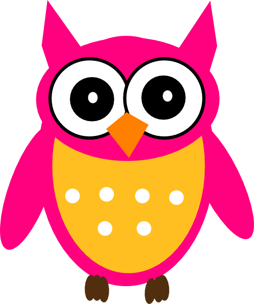 Pink Owl Clipart - Cute Cover Photos For Facebook - Free Transparent PNG Clipart Images Download. - Owl Transparent PNG Free Download
