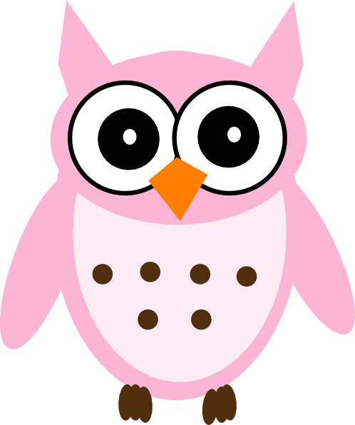 Pink Owl Clip Art - Baby Owl Clip Art - Free Transparent PNG Clipart Images Download. - Owl Transparent PNG Free Download