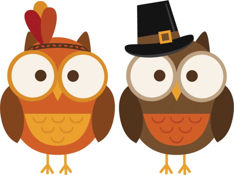 Free Thanksgiving Clipart Stock Images Pilgrims Owls - Thanksgiving Clip Art - Free Transparent PNG Clipart Images Download. - Owl Transparent PNG Free Download