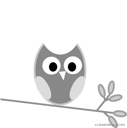 Awesome Owl Animal Free Black White Clipart Images - L Will Miss You - Free Transparent PNG Clipart Images Download. - Owl Transparent PNG Free Download