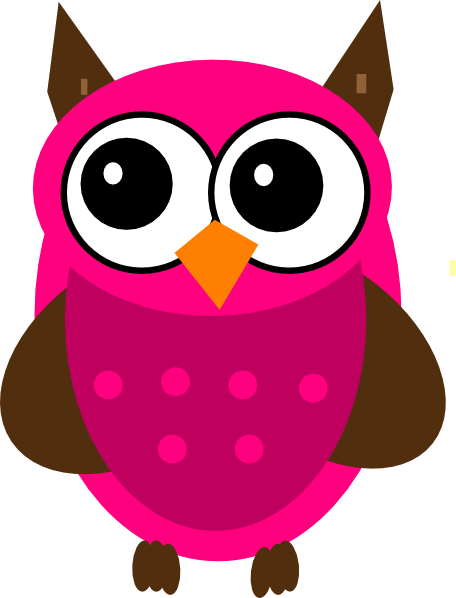 Free Pink Owl Clipart Image - Owls Vector Clip Art - Free Transparent PNG Clipart Images Download. - Owl Transparent PNG Free Download