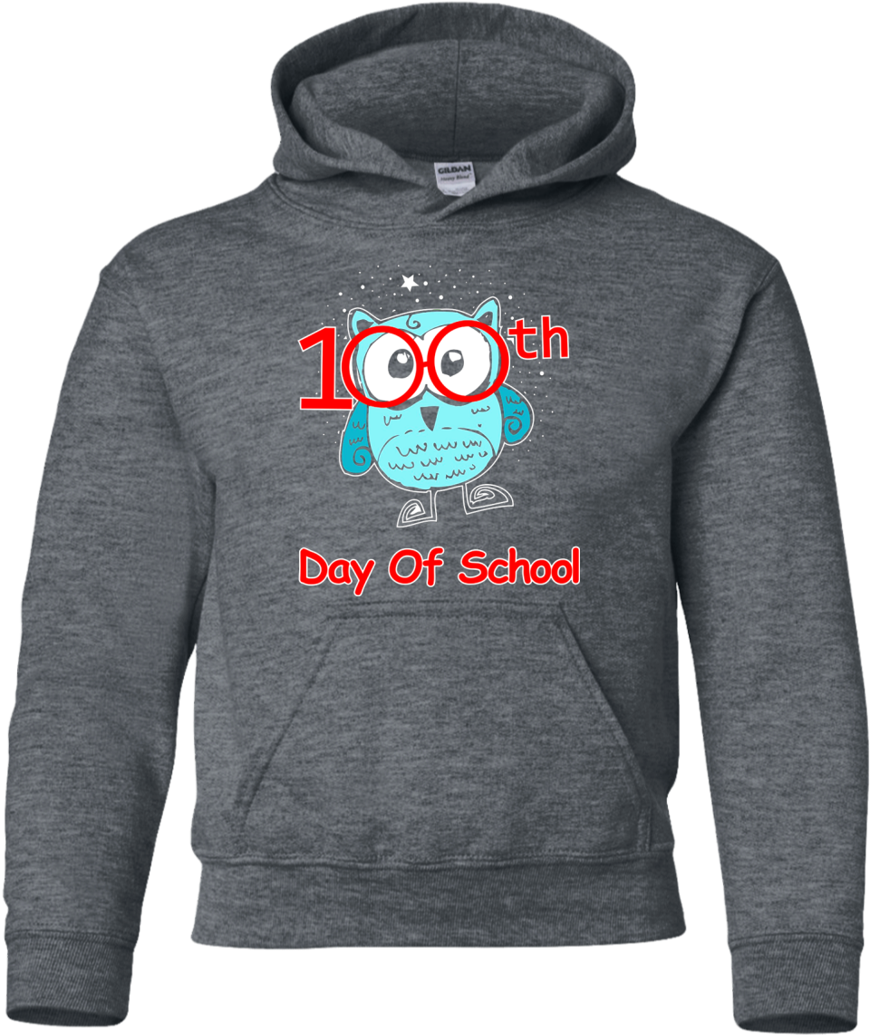 Cute Owl 100th Day Of School T Shirt - Arrish Irish Pirate St Patricks Day - Shirt - Free Transparent PNG Clipart Images Download. - Owl Transparent PNG Free Download