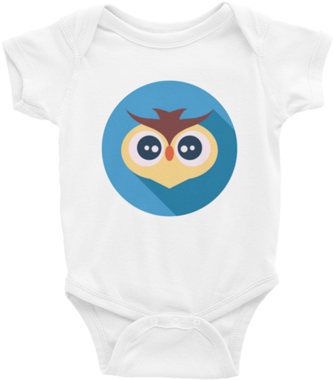 Baby Owl Infant Bodysuit - Baby Clothes Quilt | Nanas Little Helper | From Nana - Free Transparent PNG Clipart Images Download. - Owl Transparent PNG Free Download