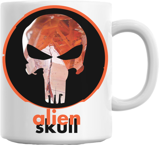 The Punisher Alien Skull Coffee Mug - Styleart Evil Owl Illustration Mug - Free Transparent PNG Clipart Images Download. - Owl Transparent PNG Free Download