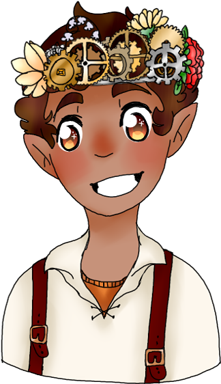 Leo Gear/flower Crown Re Do By Owl Mom - Cartoon - Free Transparent PNG Clipart Images Download. - Owl Transparent PNG Free Download