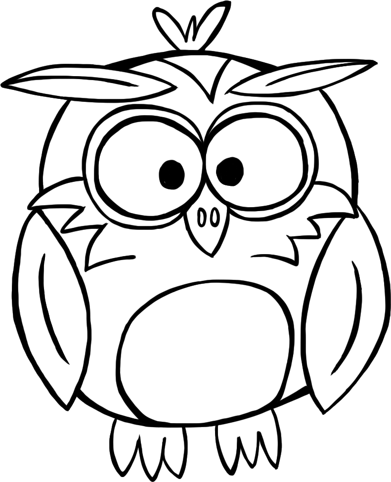 Cross Clipart Teacher - Cute Owl Clipart Black White Transparent PNG - 855x988 - Free Download on - Owl Transparent PNG Free Download