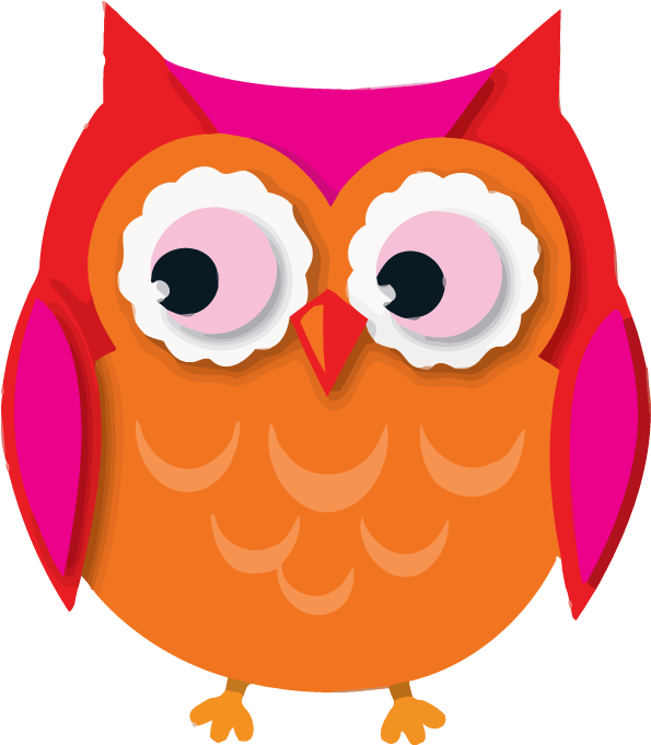 Owl Cartoon Clip Art - Colorful Owls Cut-outs By Carson-dellosa Publishing - Free Transparent PNG Clipart Images Download. - Owl Transparent PNG Free Download