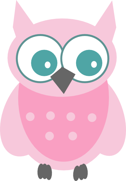 Pink And Blue Owl Clip Art - Cartoon Owl - Free Transparent PNG Clipart Images Download. - Owl Transparent PNG Free Download