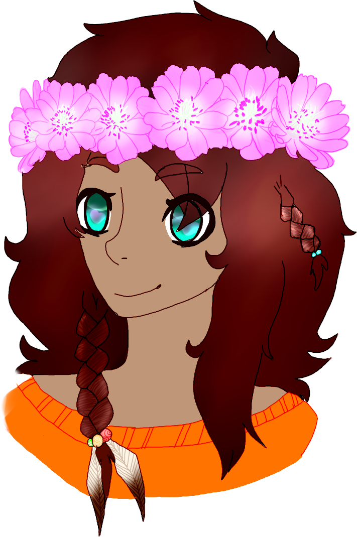 Piper Mclean Flower Crown By Owl-mom - Piper Mclean - Free Transparent PNG Clipart Images Download. - Owl Transparent PNG Free Download