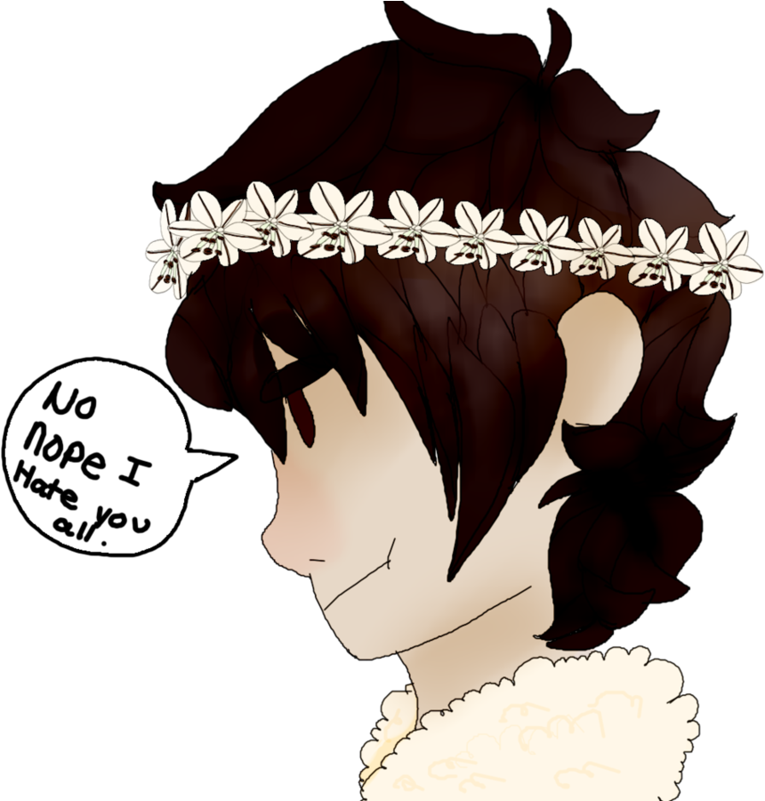 Nico Di Angelo Flower Crown By Owl-mom - Nico Di Angelo Flower Crown - Free Transparent PNG Clipart Images Download. - Owl Transparent PNG Free Download
