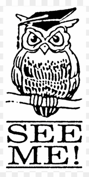 Owl Rubber Stamp - Illustration - Free Transparent PNG Clipart Images Download. - Owl Transparent PNG Free Download