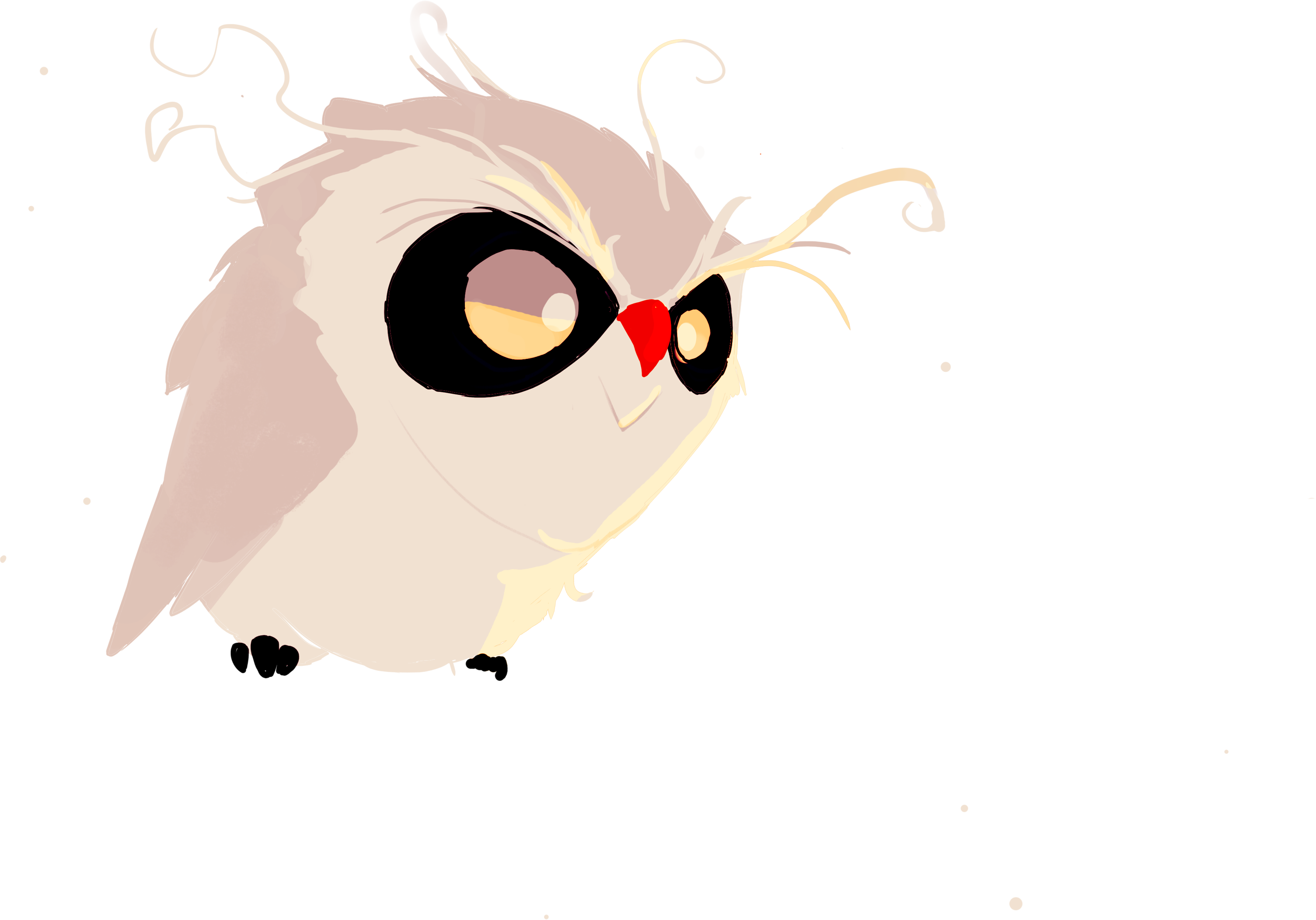 Is A Clever, Mischievous Old Owl Who Lives In Spooky - Cartoon - Free Transparent PNG Clipart Images Download. - Owl Transparent PNG Free Download