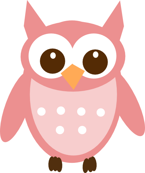 Pink Baby Owl Clipart - Pink Clipart Owl - Free Transparent PNG Clipart Images Download. - Owl Transparent PNG Free Download