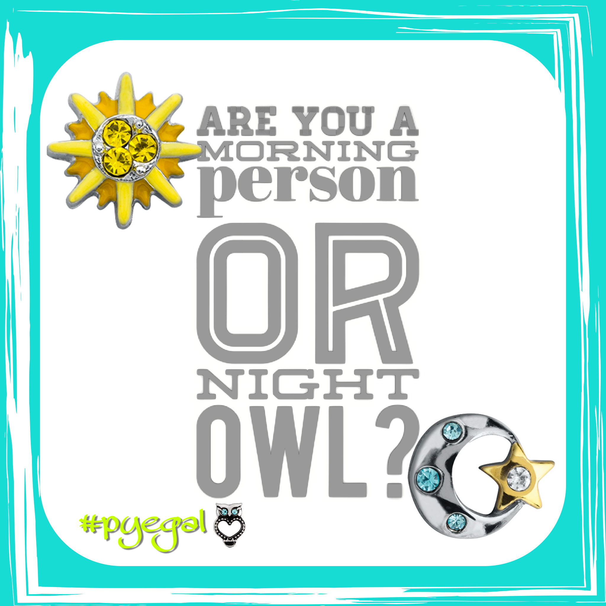 Are You A Morning Person Or Night Owl Charms From Origami - Lot Floating Birthstone Charms Living Memory Locket - Free Transparent PNG Clipart Images Download. - Owl Transparent PNG Free Download
