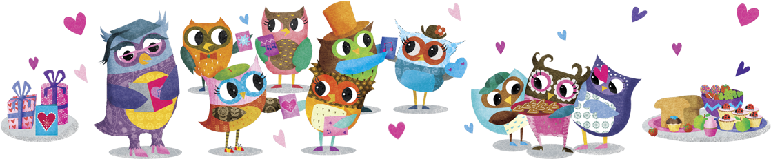 I Have Six Owl Diaries Books Here In The Library - Cartoon - Free Transparent PNG Clipart Images Download. - Owl Transparent PNG Free Download
