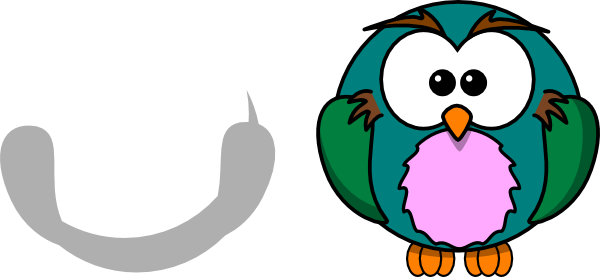 Colorful Cartoon Owl Clip Art At Clipart Library - Cartoon Owl Shower Curtain - Free Transparent PNG Clipart Images Download. - Owl Transparent PNG Free Download