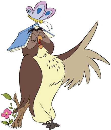 Free Download Owl Butterfly - Dekorace Na Zeď Medvídek Pú - Free Transparent PNG Clipart Images Download. - Owl Transparent PNG Free Download