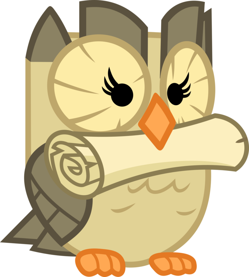 The Delivery Owl By Porygon2z - My Little Pony Owl - Free Transparent PNG Clipart Images Download. - Owl Transparent PNG Free Download