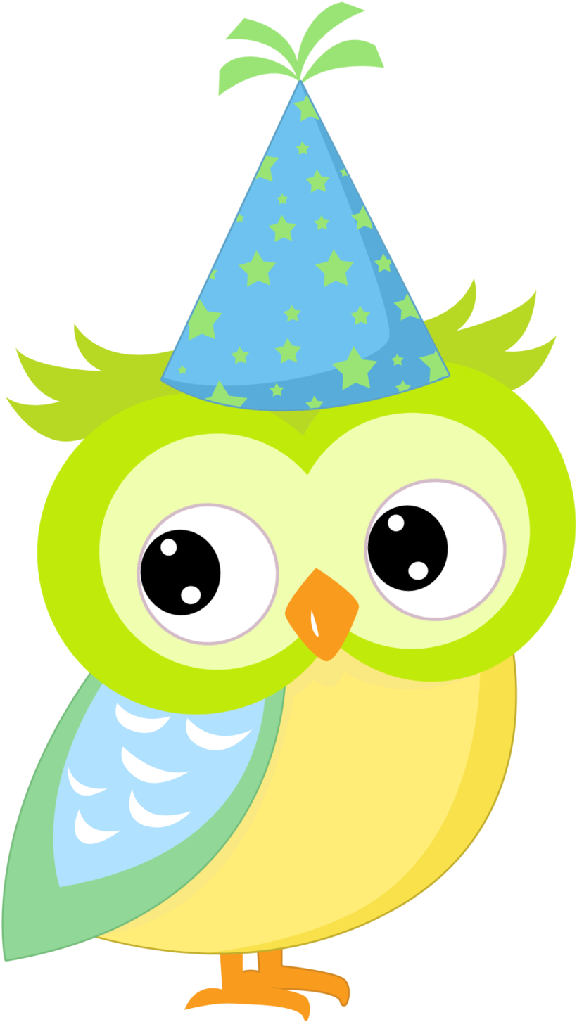 Exibir Todas As Imagens Na Pasta Nueva Carpeta - Birthday Clip Art Owl - Free Transparent PNG Clipart Images Download. - Owl Transparent PNG Free Download