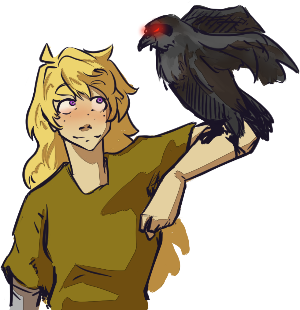 Yang Xiao Long Weiss Schnee Bird Bird Of Prey Vertebrate - Rooster Teeth - Free Transparent PNG Clipart Images Download. - Owl Transparent PNG Free Download