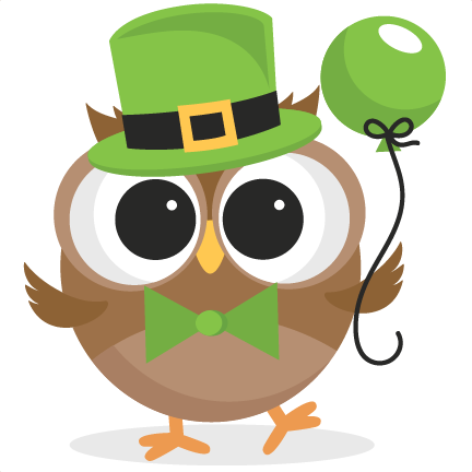 Irish Owl Svg Scrapbook Cut File Cute Clipart Files - St Patricks Day Clipart - Free Transparent PNG Clipart Images Download. - Owl Transparent PNG Free Download