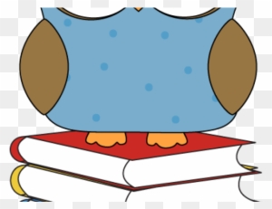 Library Books Clipart - Owl With A Book - Free Transparent PNG Clipart Images Download. - Owl Transparent PNG Free Download