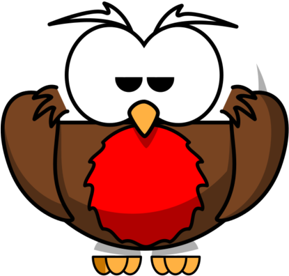 Robin Clipart Cliparts Co Ai9pra Clipart - Cartoon Owl Shower Curtain - Free Transparent PNG Clipart Images Download. - Owl Transparent PNG Free Download