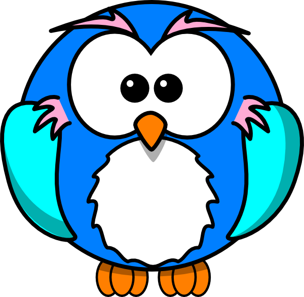 Owl Cute Ladybug Clipart - Cartoon Owl Shower Curtain Transparent PNG - 600x585 - Free Download on - Owl Transparent PNG Free Download